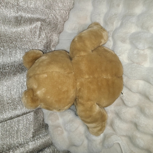 Tan and Brown vintage 1999 Stuffed Bear with Soft Plush Texture - Picture 4 of 11